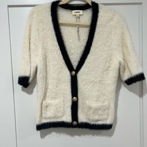 lagence Suzie furry cardigan - sz M
